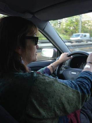 me driving Pina B May 2014