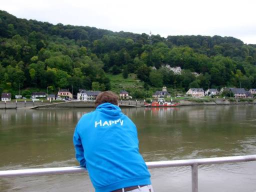 My brother by the Seine